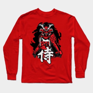 Red Samurai Long Sleeve T-Shirt